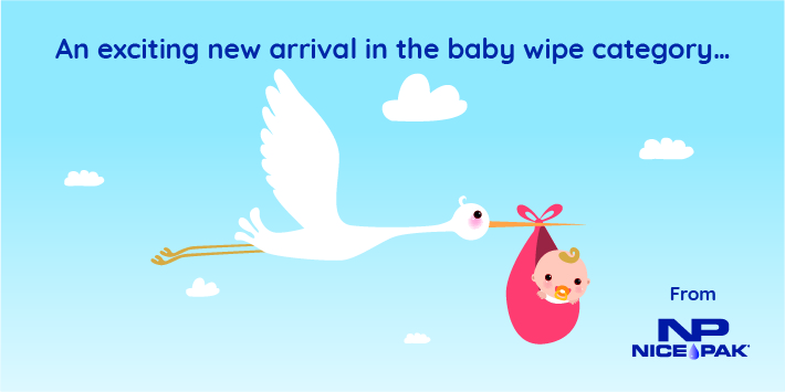 New arrival to baby wipes Nice-Pak