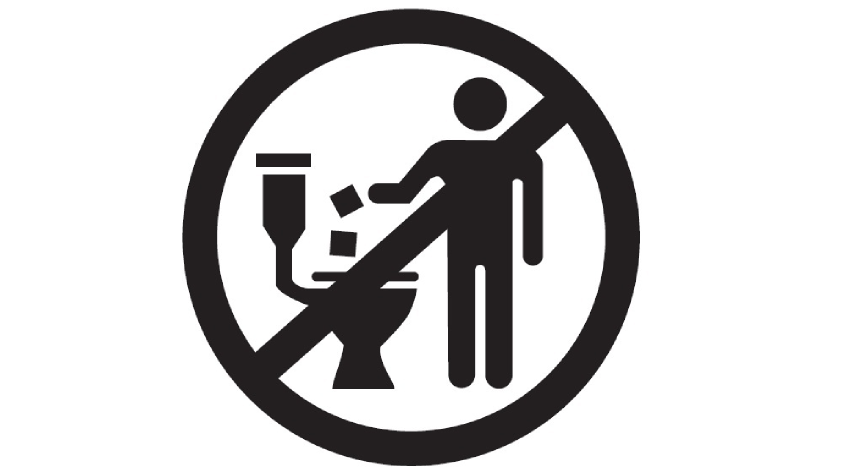 Do Not Flush logo