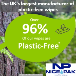 The UK's leading manufacturer of plastic-free wipes